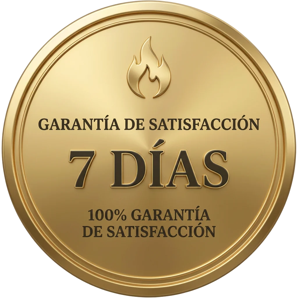 Sello de garantía de satisfacción por 7 días